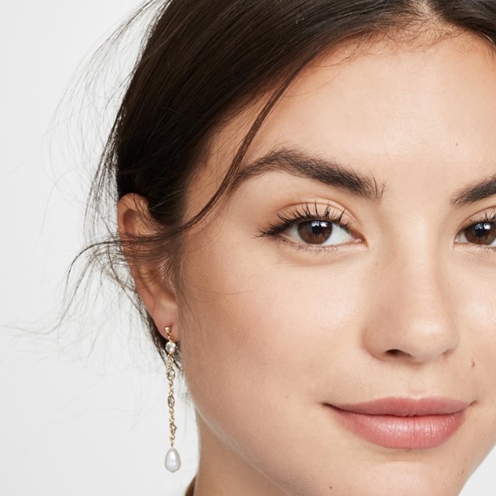 Jules Smith Drop Pearl Earrings